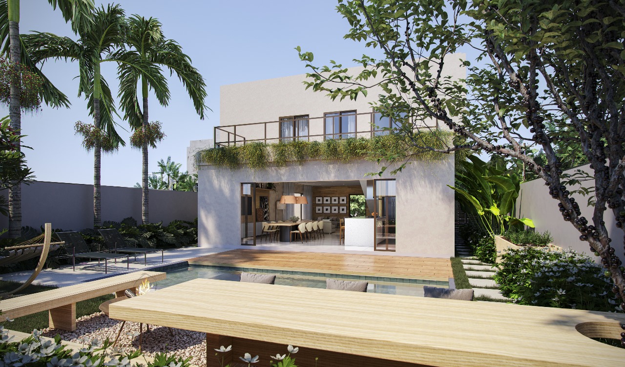 Fachada da Casa 6 — Ville Sainte Hélène